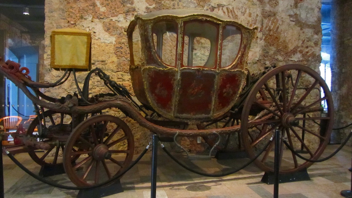 Carriage in the Museu Historico Nacional